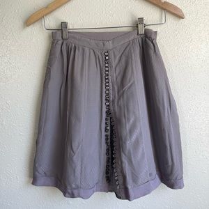 Anthropology Lavender Skirt, Size 2